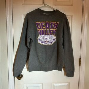 LSU DEATH VALLEY CREWNECK